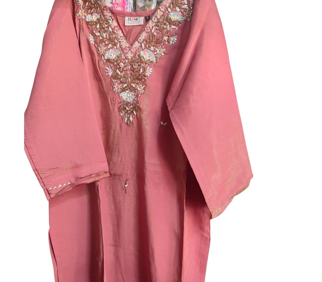 Kurta pant dupatta set - Image 6